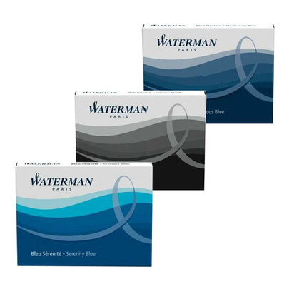 Etui de 8 cartouches d'encre longues WATERMAN