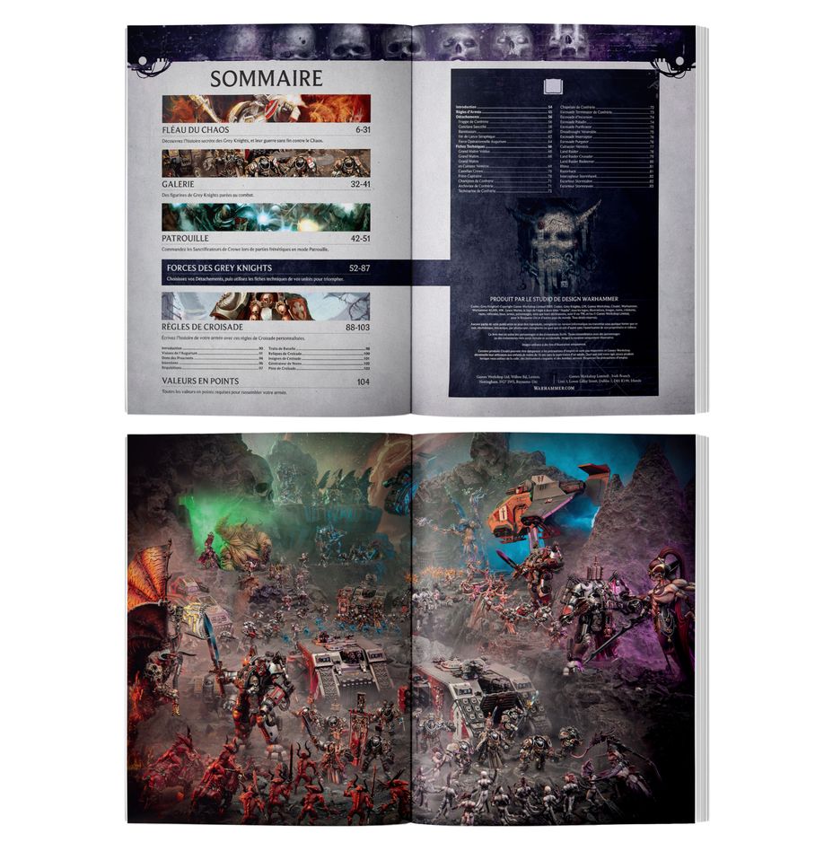 Codex : Grey Knights (Français)