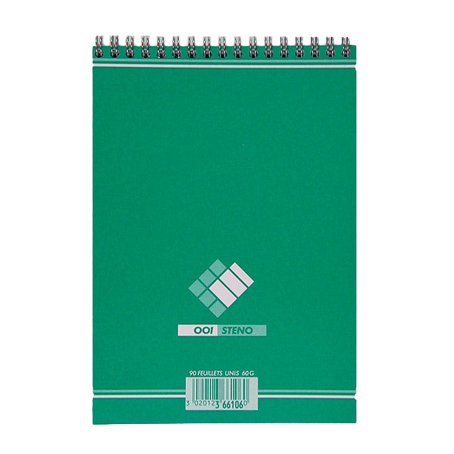 Bloc Steno A5 180 pages unies