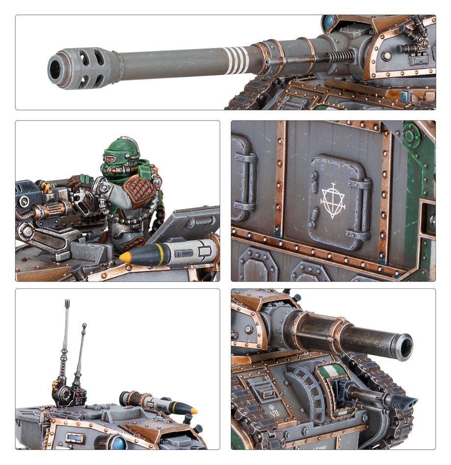 CHAR DE FRAPPE/DE COMMANDEMENT LEMAN RUSS DES SOLAR AUXILIA