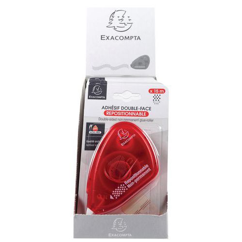 Dérouleur d'adhésif double-face repositionnable pour photos