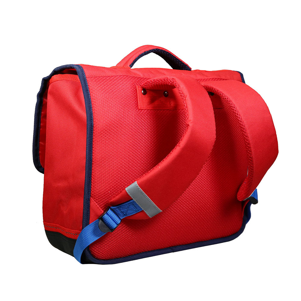 Cartable LIGUE 1 38cm 2 compartiments coloris gris