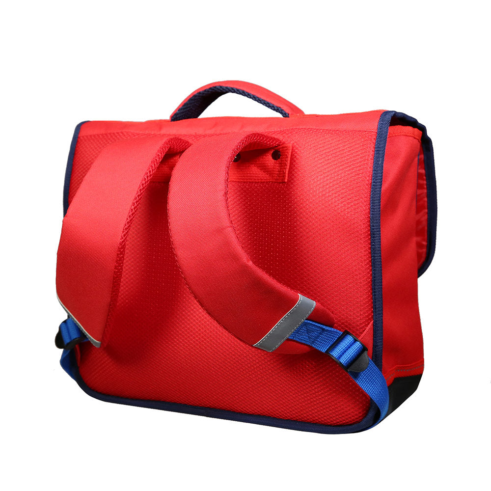 Cartable LIGUE 1 38cm 2 compartiments coloris gris