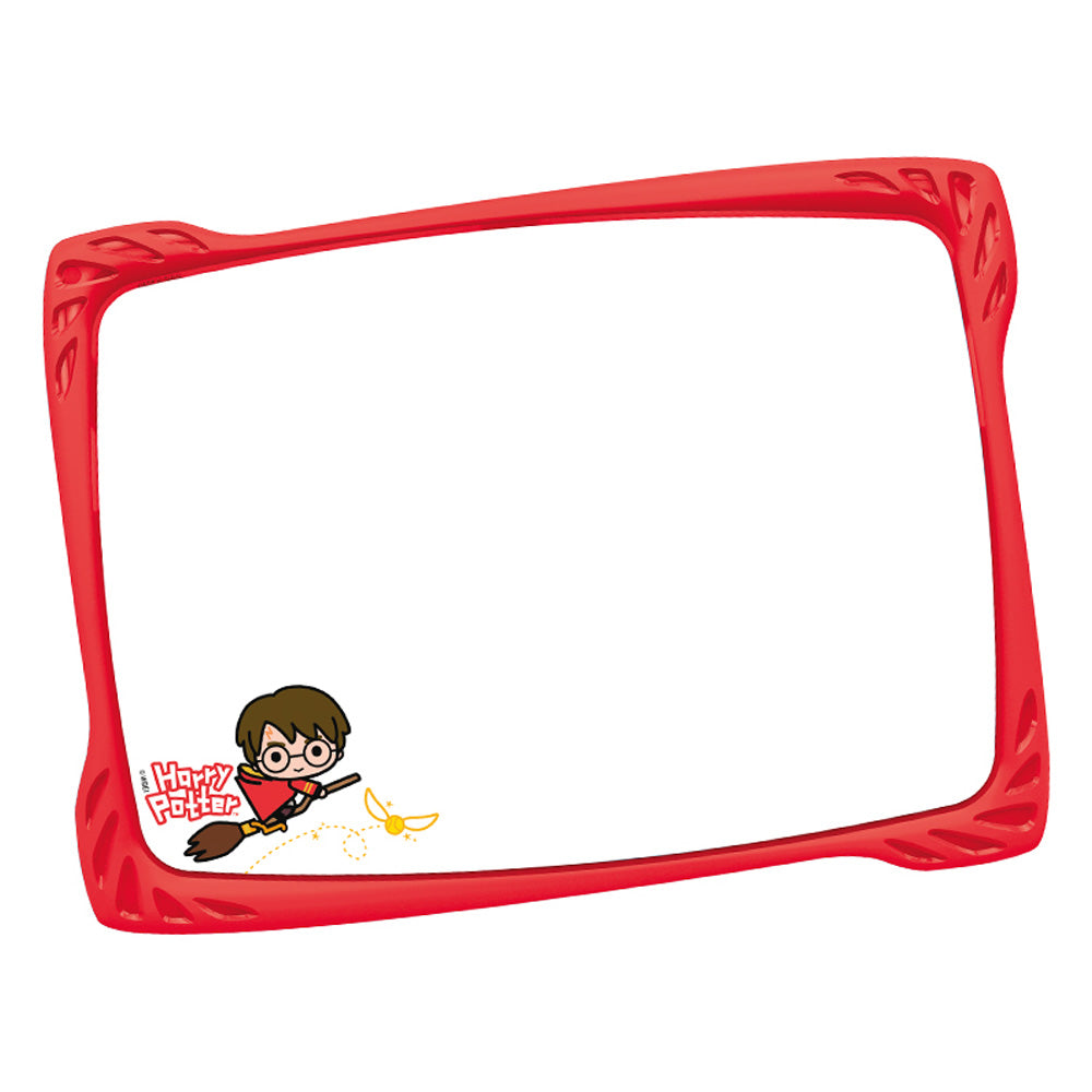 Ardoise blanche incassable MAPED HARRY POTTER + 1 feutre + 1 brosse