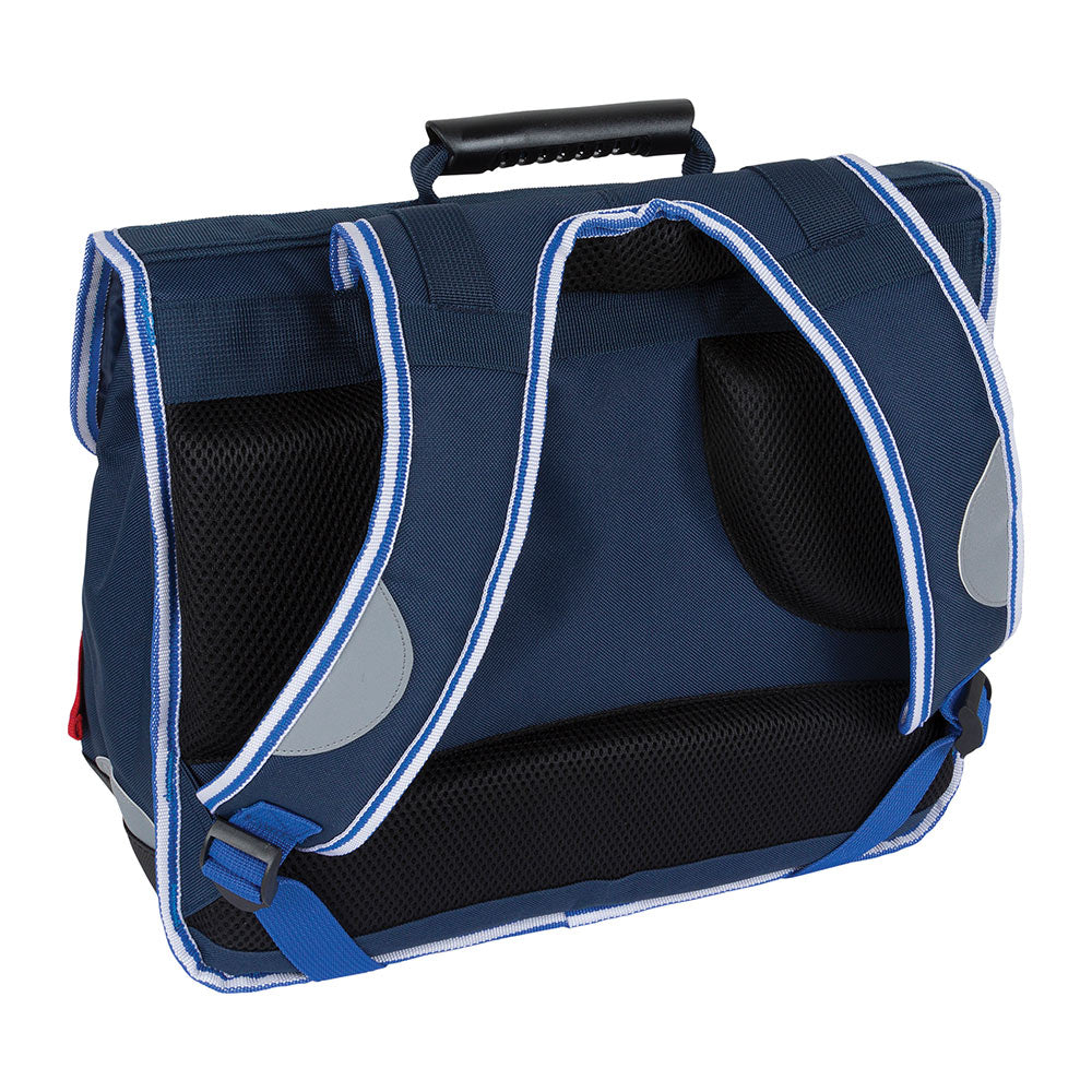 Cartable OBERTHUR Sport 38cm 2 compartiments bleu