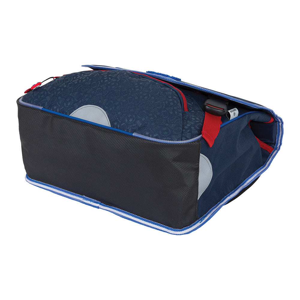 Cartable OBERTHUR Sport 38cm 2 compartiments bleu