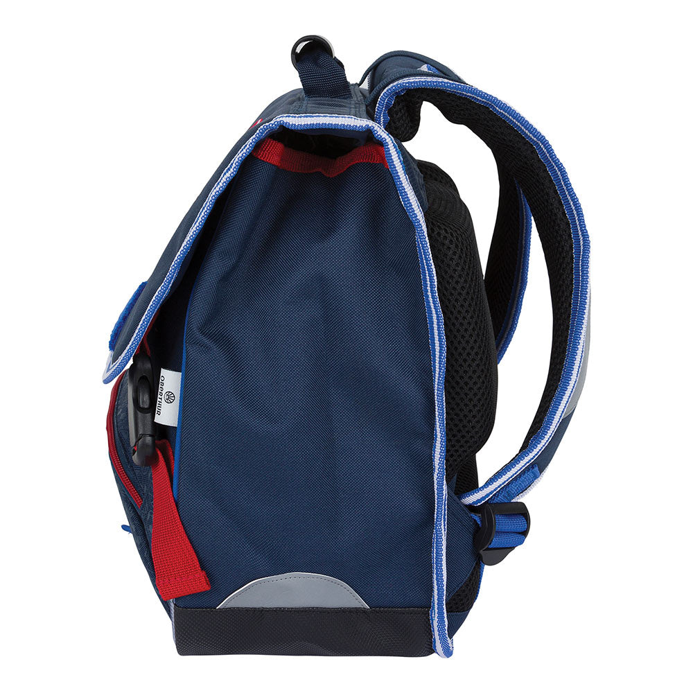 Cartable OBERTHUR Sport 38cm 2 compartiments bleu