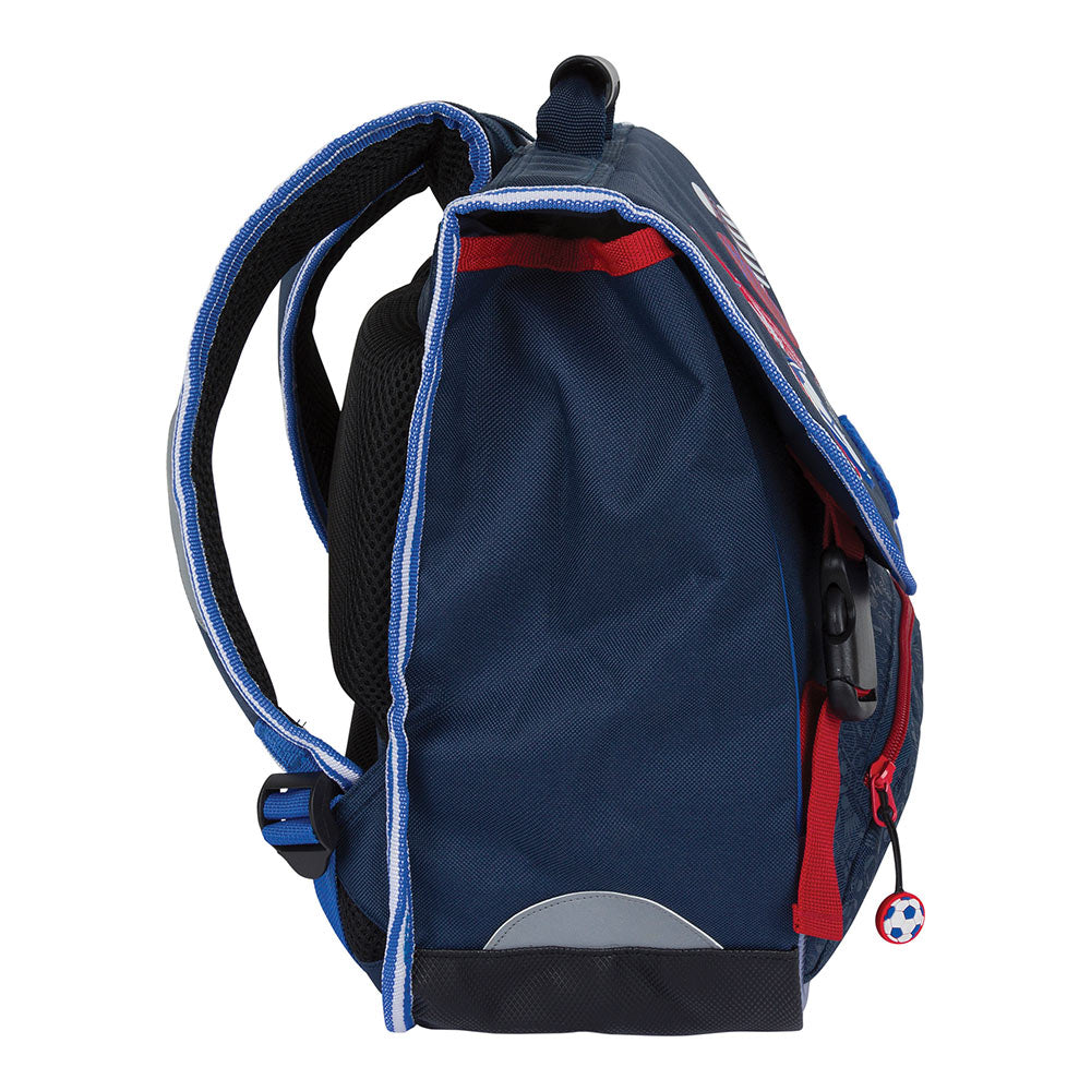 Cartable OBERTHUR Sport 38cm 2 compartiments bleu