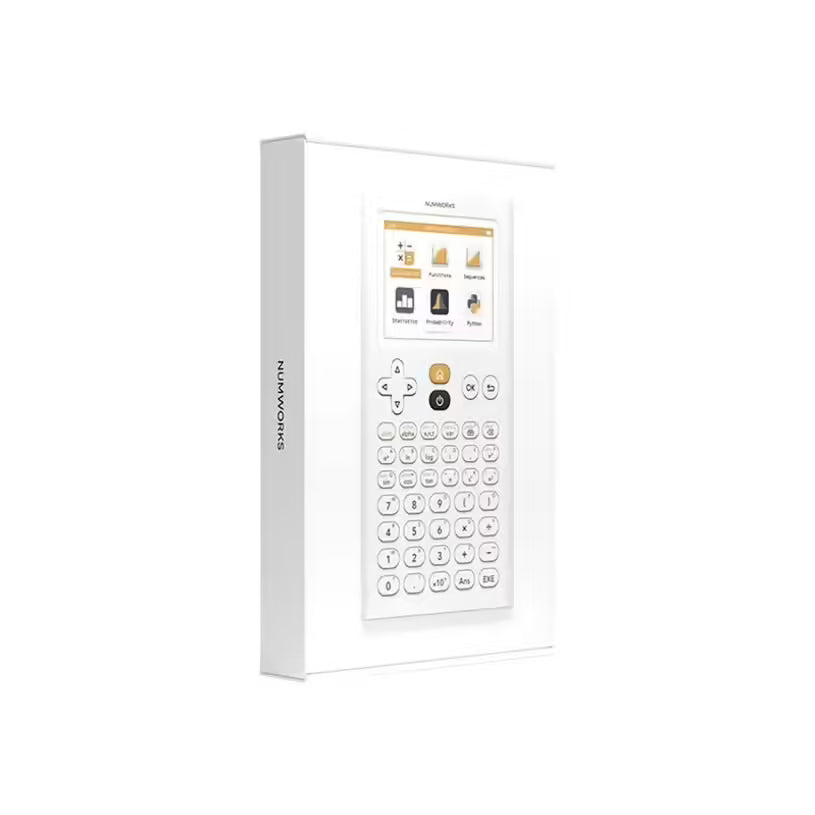 Calculatrice graphique NumWorks - Edition Python - blanche