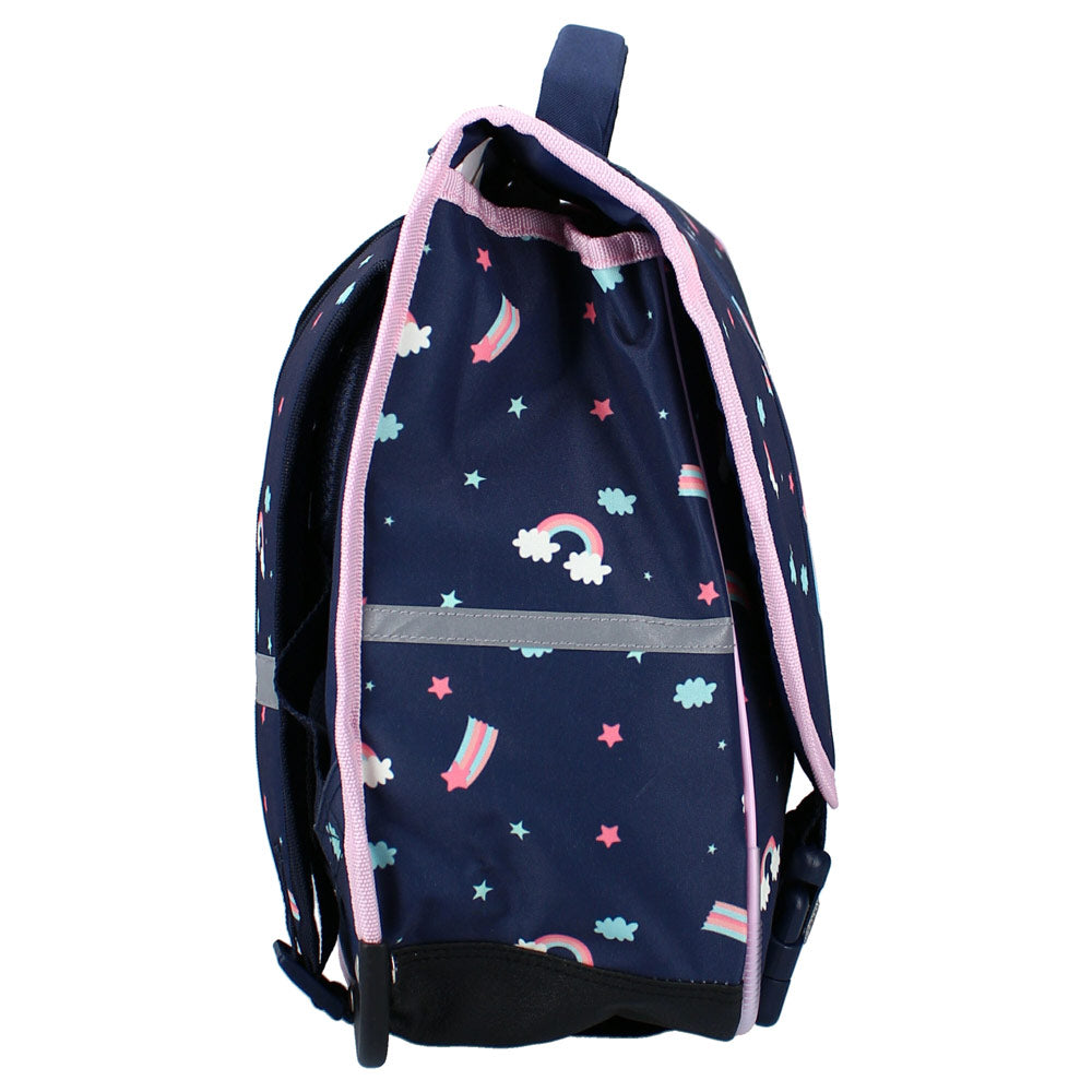 Cartable MILKY KISS Born to Be Licorne 2 compartiments 38cm