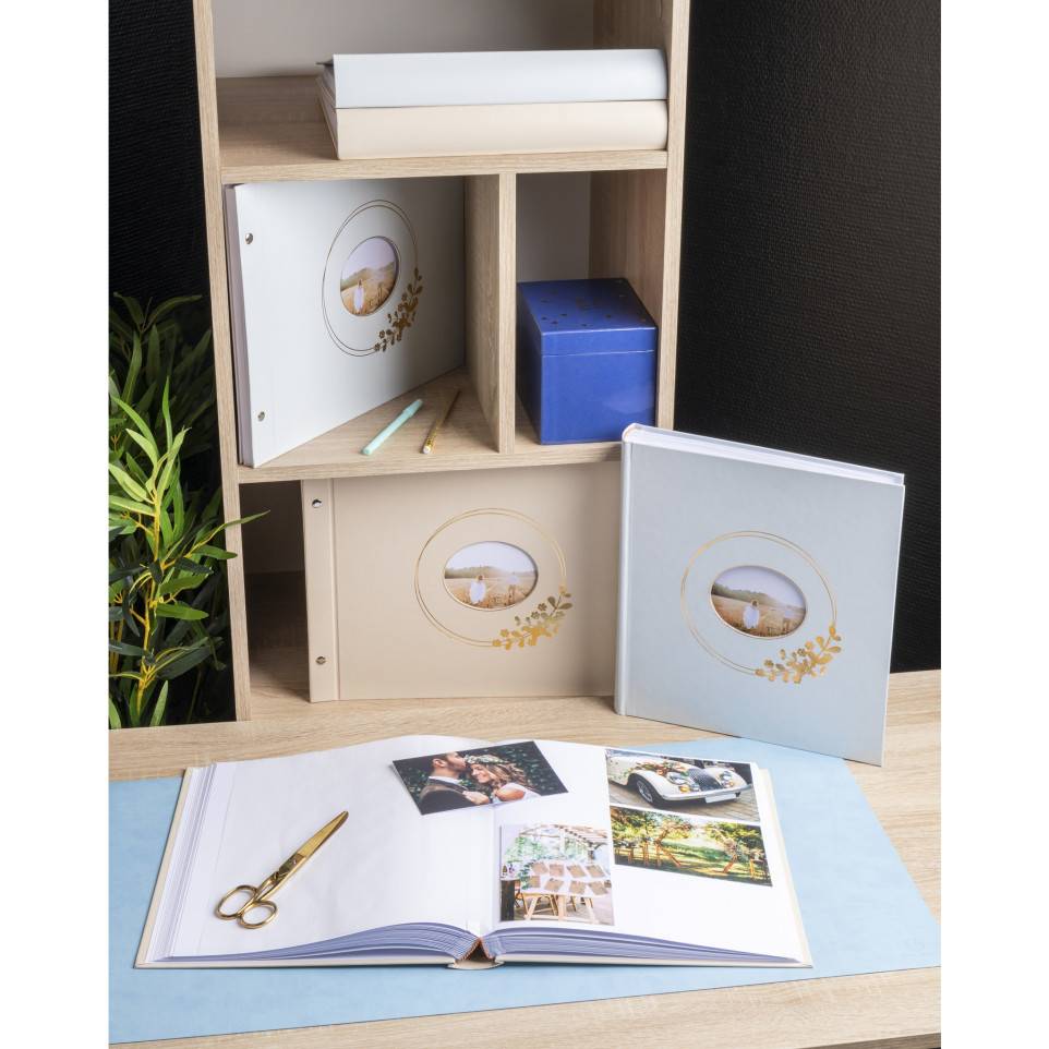 Album livre 60pbl 29x3-2cm Ringflower latté/ Pc.