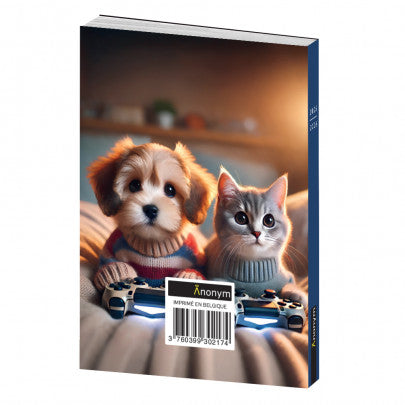 Agenda scolaire Gaming Chat et Chien