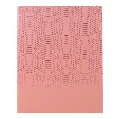 Classeur scolaire A4 ANONYM Golden Waves 4 anneaux