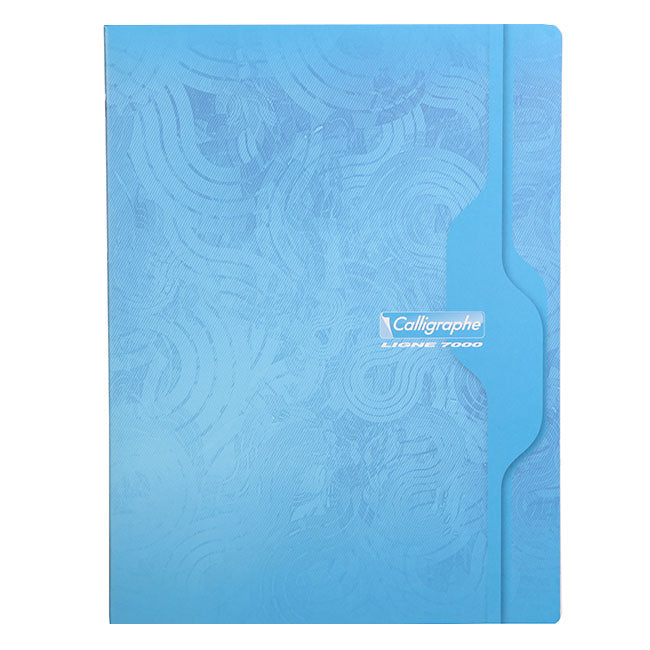 Cahier CALLIGRAPHE sans spirales 24x32 96p 48p Grands Carreaux Séyès 70g