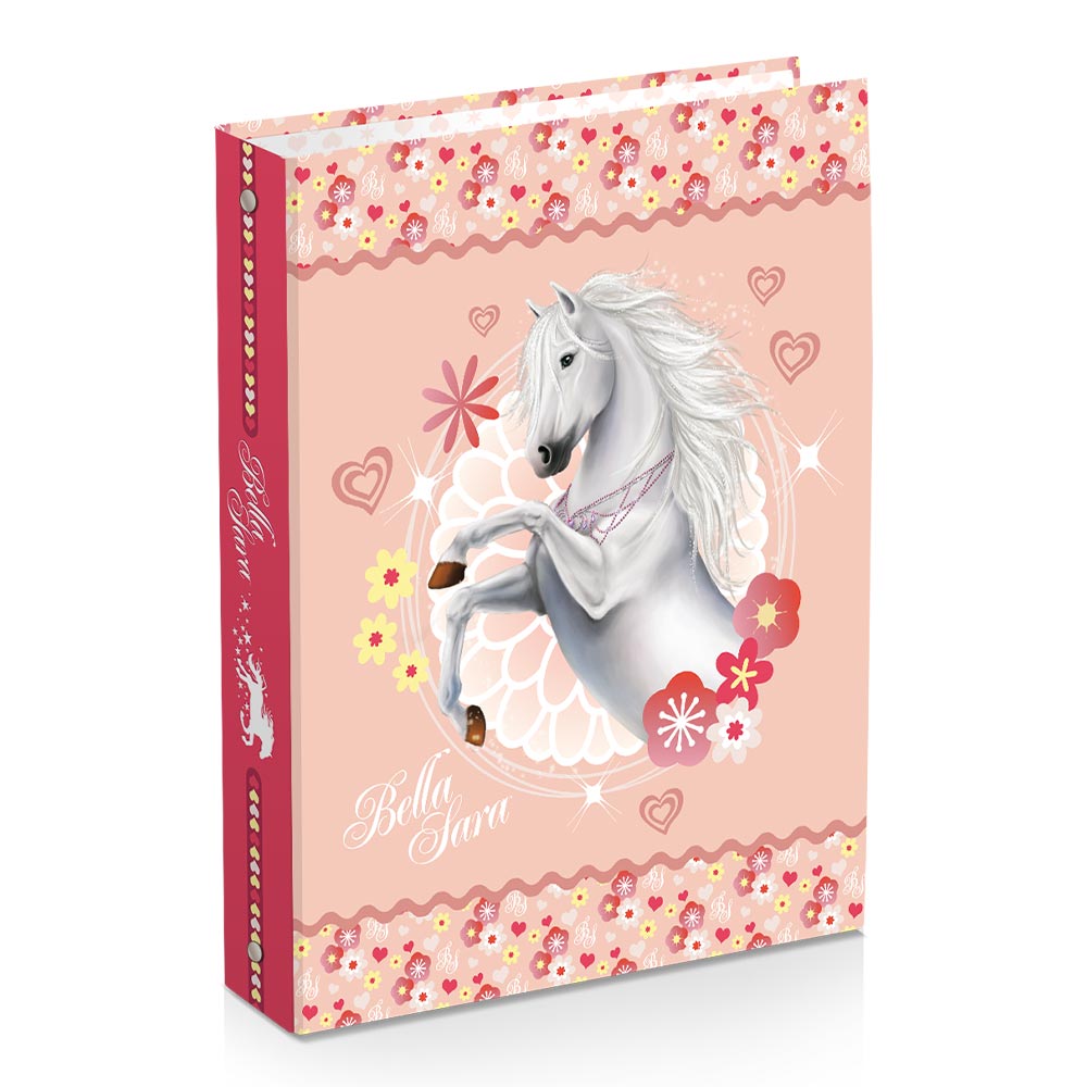 Classeur scolaire A4 BELLA SARA Ikebana 4 anneaux