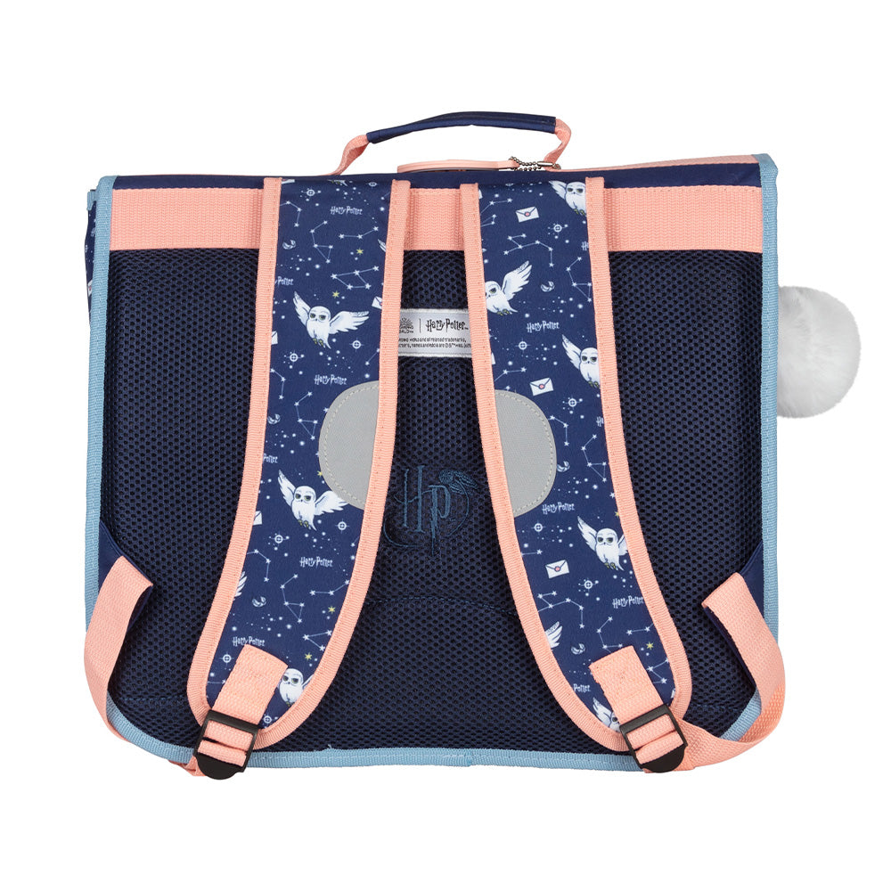 Cartable HARRY POTTER Hedwig 38 cm 2 compartiments bleu