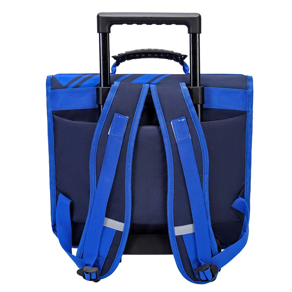 Cartable à roulettes SONIC 41cm 2 compartiments