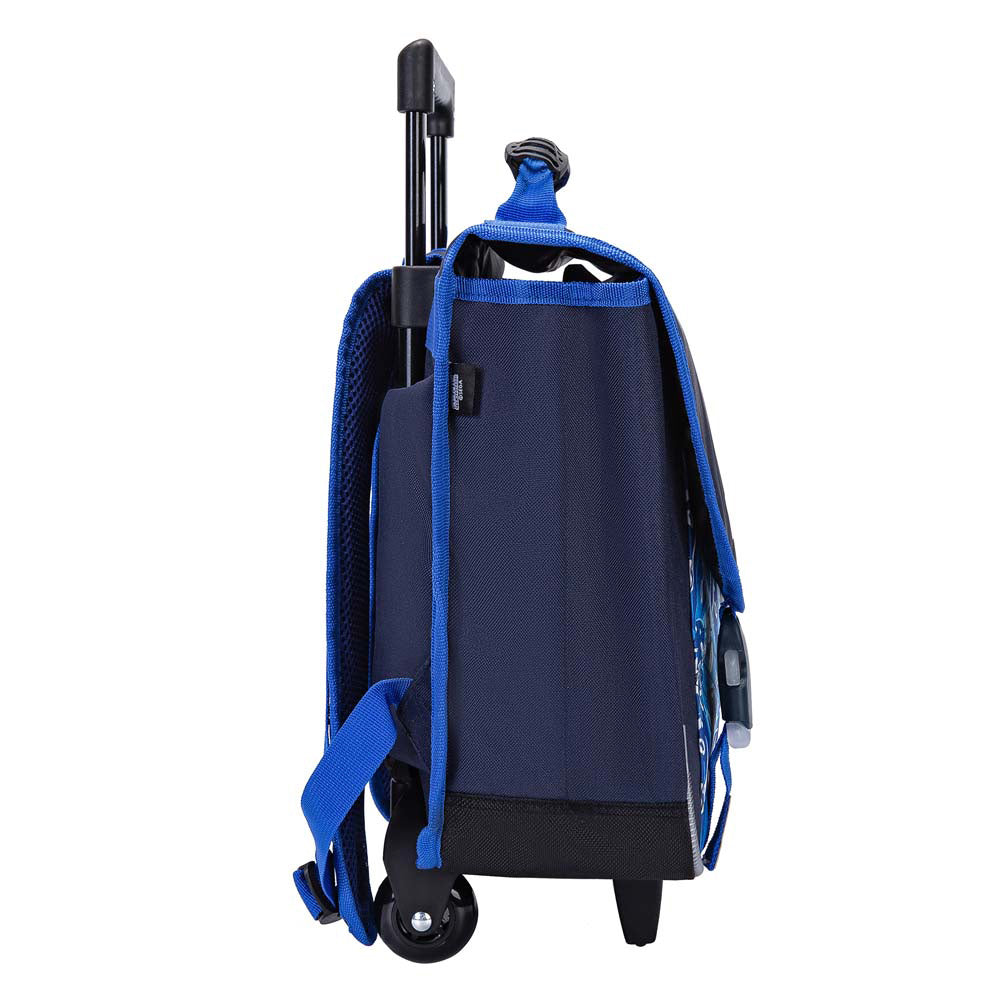 Cartable à roulettes SONIC 41cm 2 compartiments