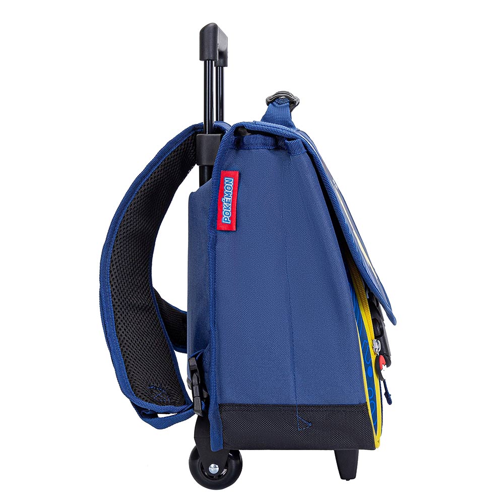 Cartable à roulettes POKEMON Team Evoli 41cm 2 compartiments