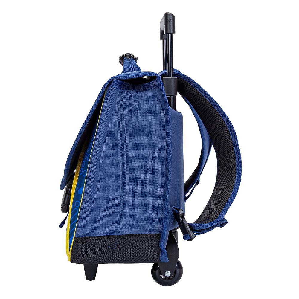 Cartable à roulettes POKEMON Team Evoli 41cm 2 compartiments