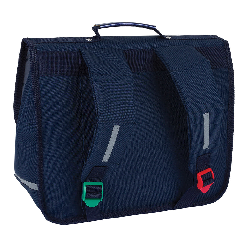 Cartable KICKERS Blue Flower 35cm 1 compartiment