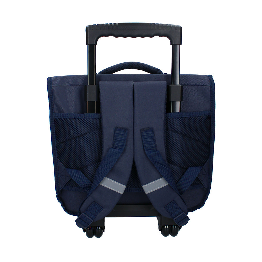 Cartable à roulettes MILKY KISS Heart of Gold 38 cm tigre