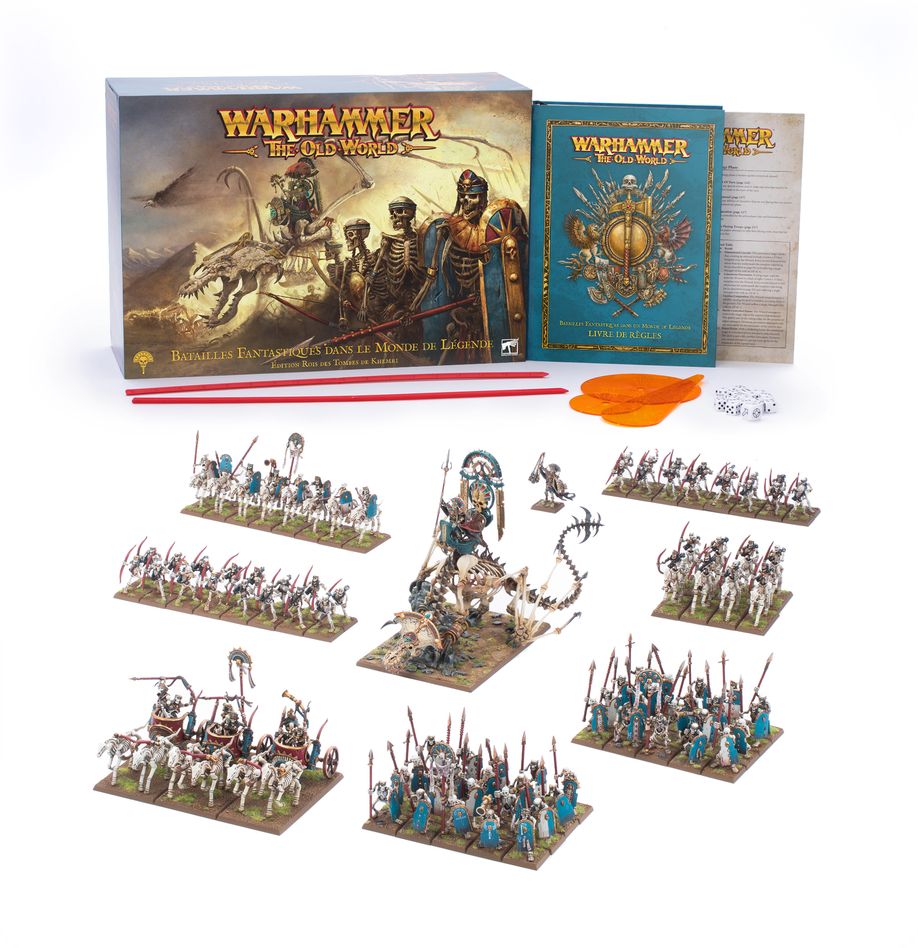 Set de Base Warhammer: The Old World – Édition des Rois des Tombes de Khemri