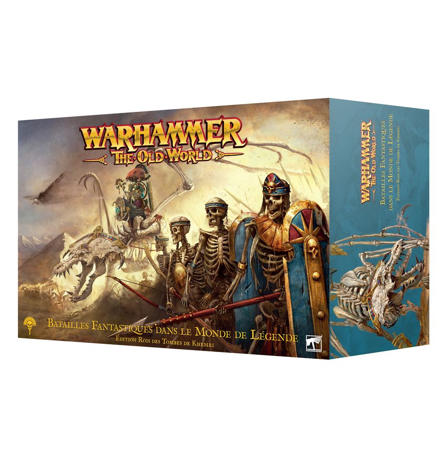 Set de Base Warhammer: The Old World – Édition des Rois des Tombes de Khemri