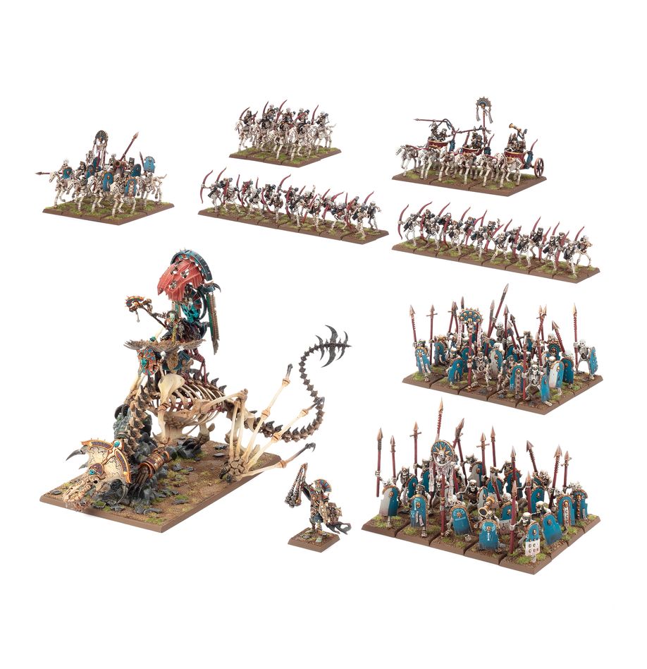 Set de Base Warhammer: The Old World – Édition des Rois des Tombes de Khemri