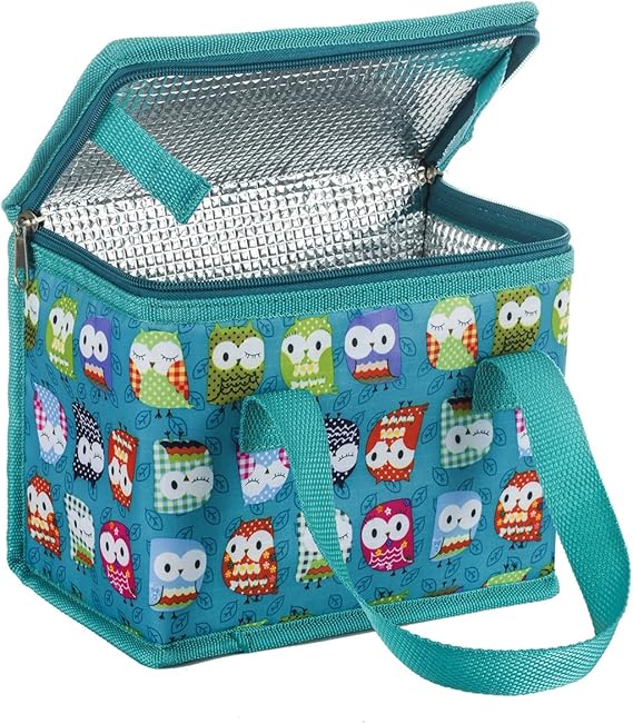 Sac Repas Lunch Bag Sac à Déjeuner Sac Fraîcheur Portable Isotherme Licorne Rose 22cm X 16cm X 12cm