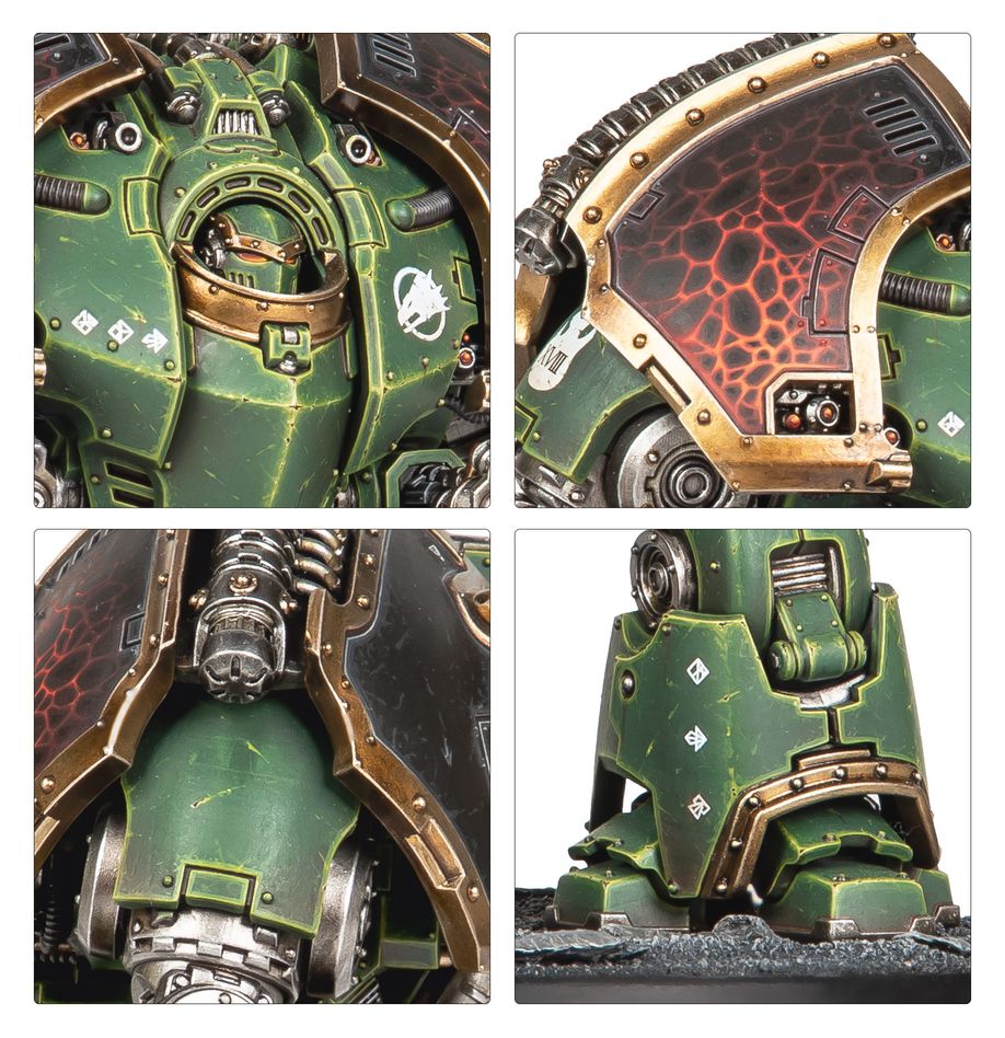 Dreadnought de Siège Saturnine – Configuration Ophion