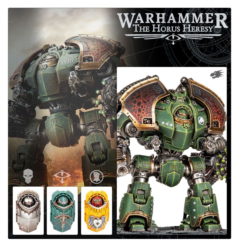 Dreadnought de Siège Saturnine – Configuration Ophion