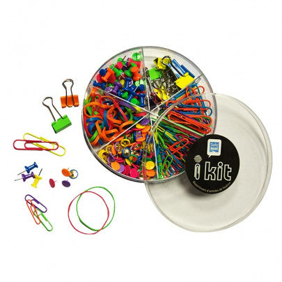 Set 325 attaches de bureau coloris assortis