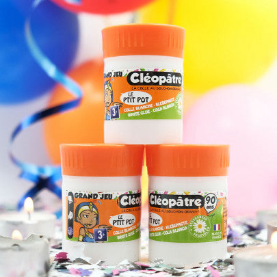 Pot de colle blanche CLÉOPÂTRE 35g