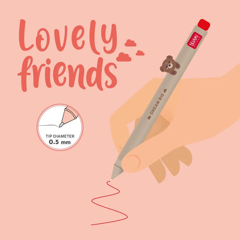 Stylo LEGAMI à Encre Gel - Lovely Friends