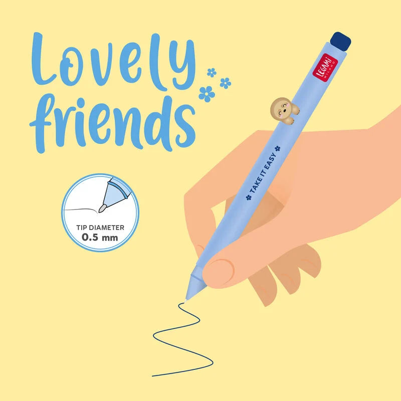 Stylo LEGAMI à Encre Gel - Lovely Friends