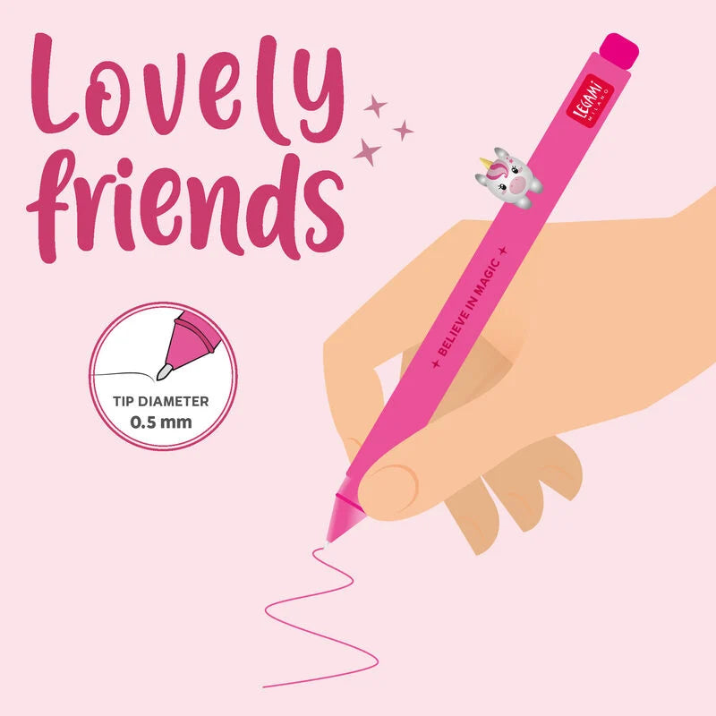 Stylo LEGAMI à Encre Gel - Lovely Friends