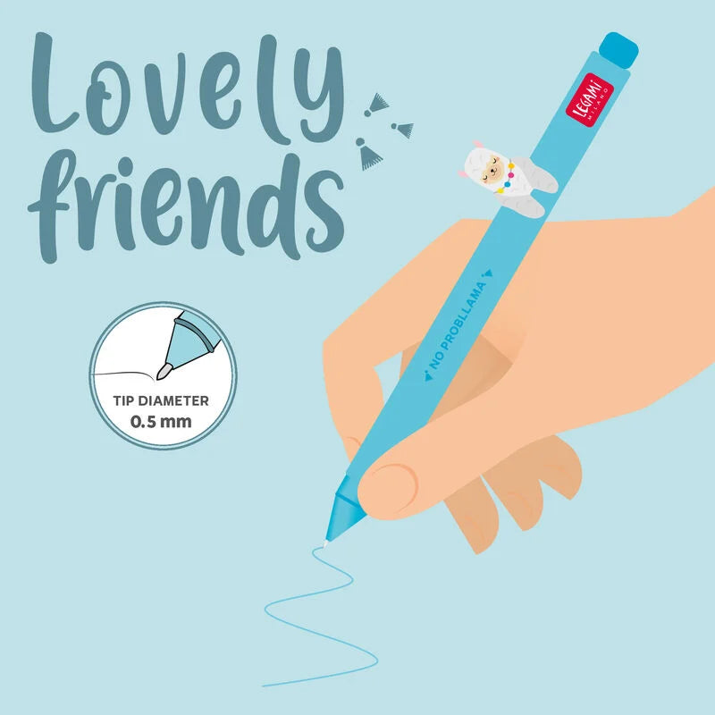 Stylo LEGAMI à Encre Gel - Lovely Friends