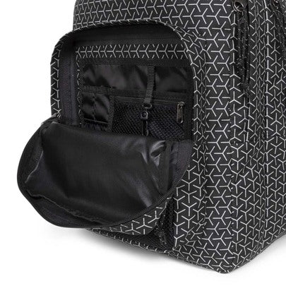 Sac à dos EASTPAK Pinnacle Noir Refleks Meta Black 2 compartiments