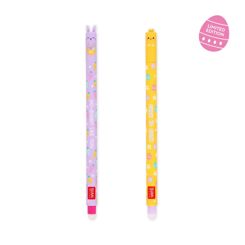 Set de 2 Stylos à Encre Gel Effaçable