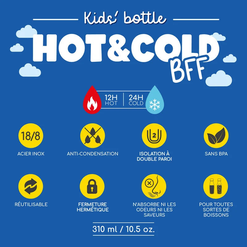 Gourde LEGAMI Thermique pour Enfant - Hot&Cold BFF