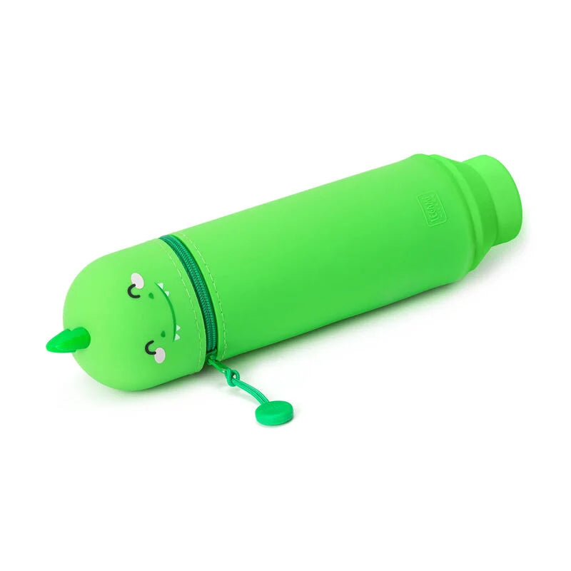 Trousse LEGAMI en Silicone Souple 2-en-1 - Kawaii Dino LEGAMI