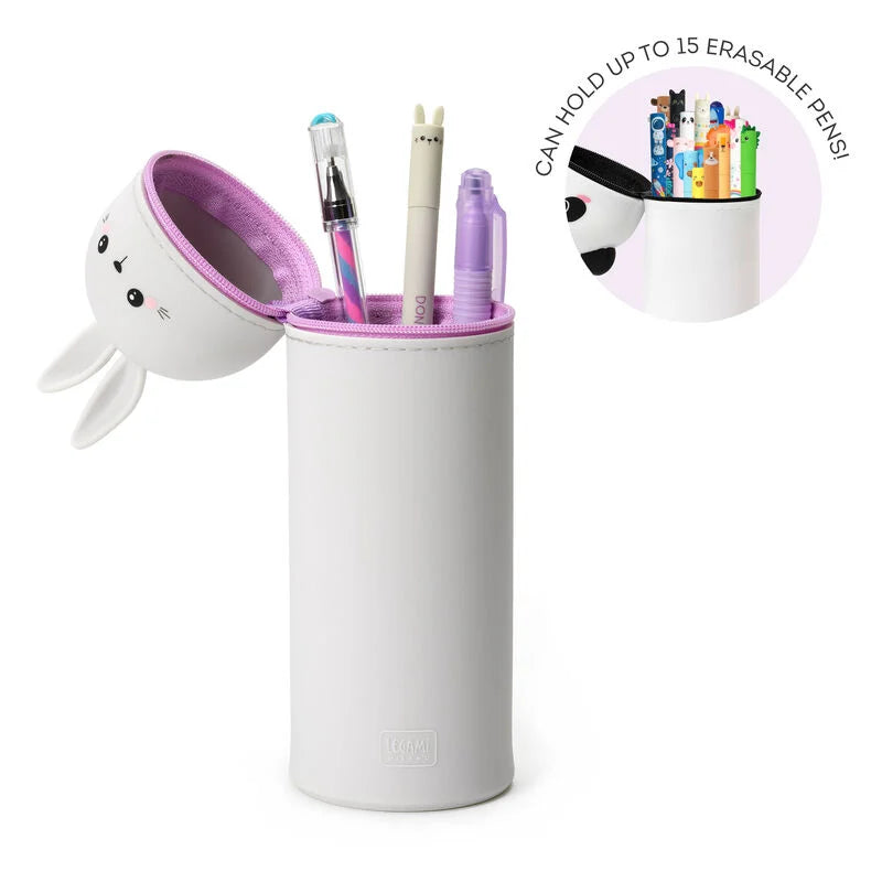 Trousse LEGAMI en Silicone Souple 2-en-1 - Kawaii Bunny