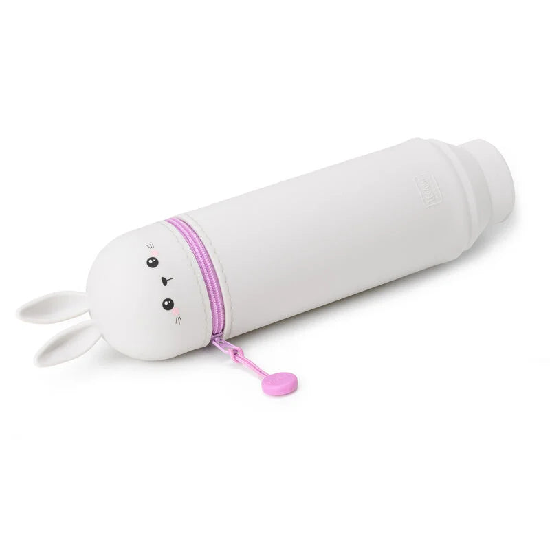 Trousse LEGAMI en Silicone Souple 2-en-1 - Kawaii Bunny