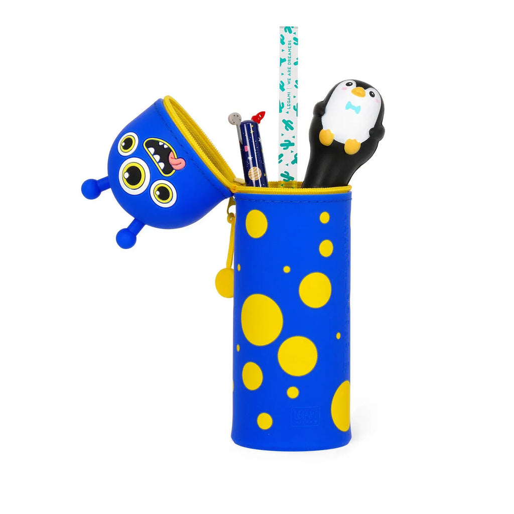 Trousse LEGAMI en Silicone Souple 2-en-1 - Kawaii Monster