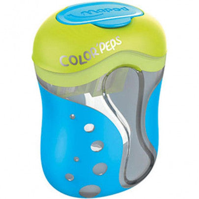 Taille-crayon 2 trous color peps maped bicolore