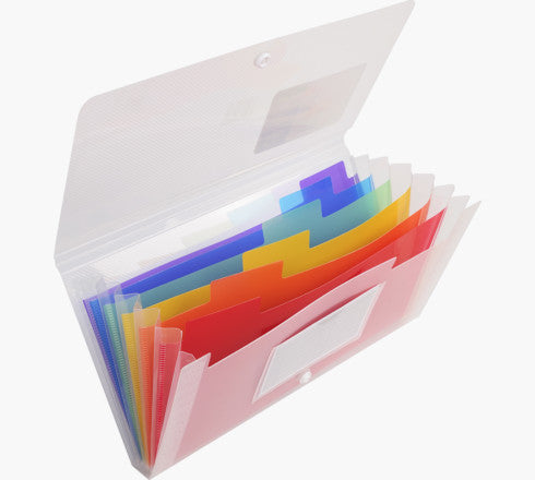 TRIEUR MIDI 7 COMPARTIMENTS EN POLYPROPYLÈNE CRYSTAL - 14X26CM - CRISTAL