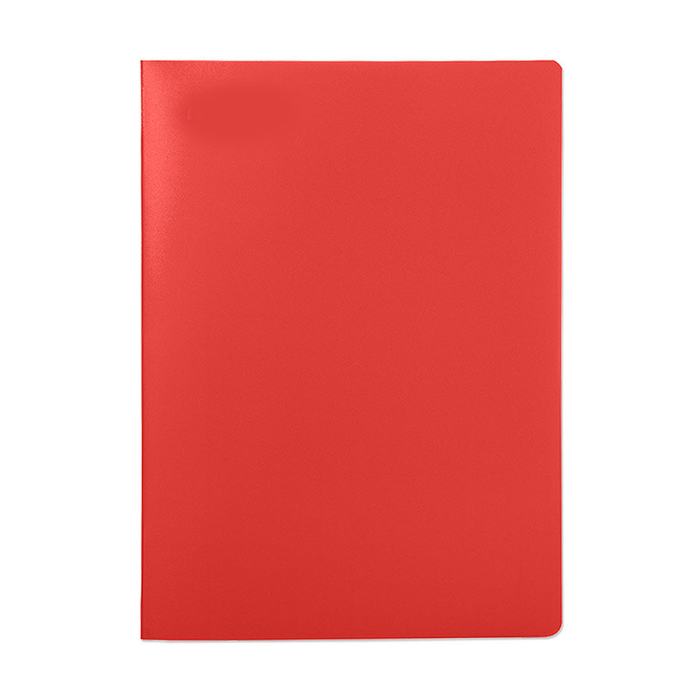 Lot de 5 cahiers polypro GRAPHMATE 24x32 96p grands carreaux Séyès - Bleu Rouge Vert Jaune Incolore