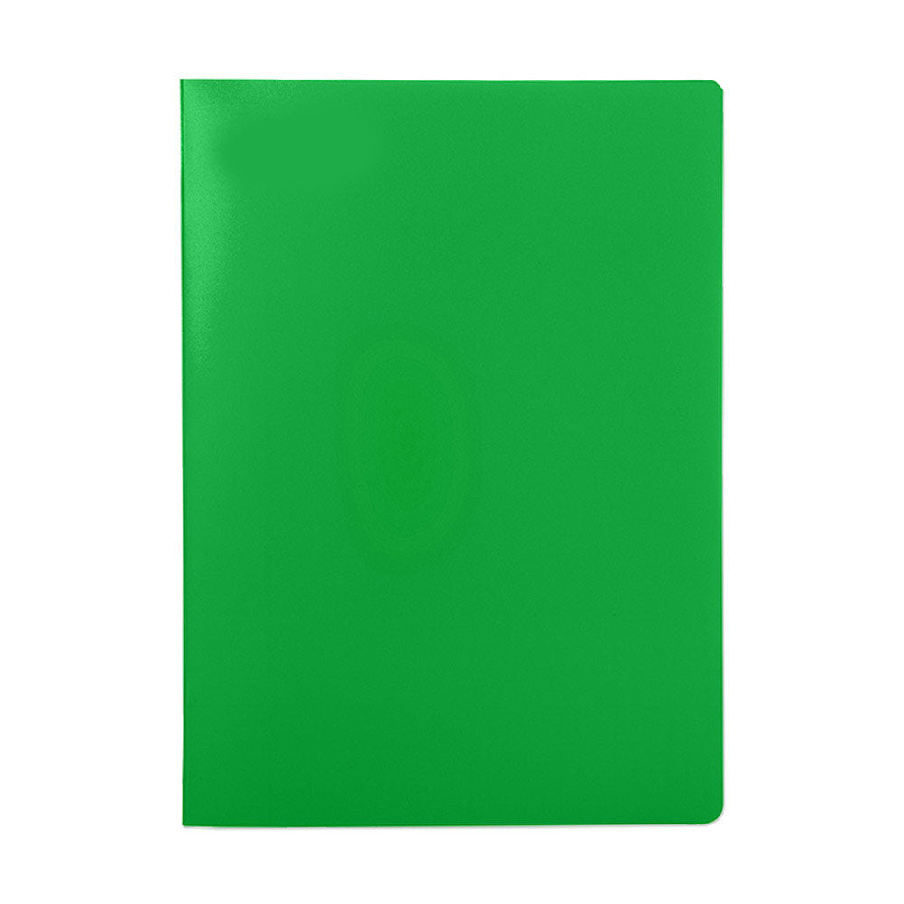 Lot de 5 cahiers polypro GRAPHMATE 24x32 96p grands carreaux Séyès - Bleu Rouge Vert Jaune Incolore
