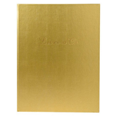 Livre d'or EXACOMPTA - Balacron - 26x22cm - Tranche OR